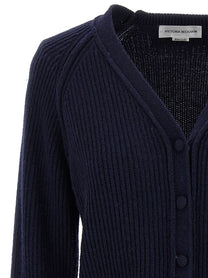 VICTORIA BECKHAM - VICTORIA BECKHAM - ’Stepped Hem’ cardigan - Women’s Knitwear