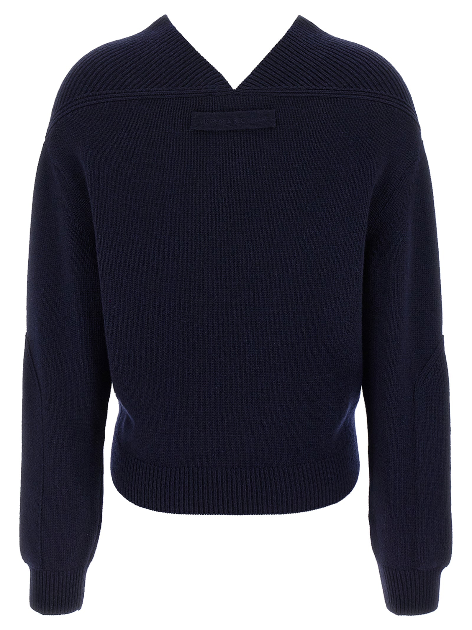 VICTORIA BECKHAM - VICTORIA BECKHAM - ’V-neck Yoke detail’ sweater - Women’s Knitwear