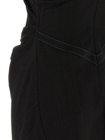 VICTORIA BECKHAM - VICTORIA BECKHAM - ’Gathered Waist Mini’ dress - Women’s Clothing