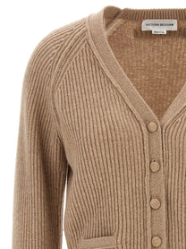 VICTORIA BECKHAM - VICTORIA BECKHAM - ’Stepped Hem’ cardigan - Women’s Knitwear