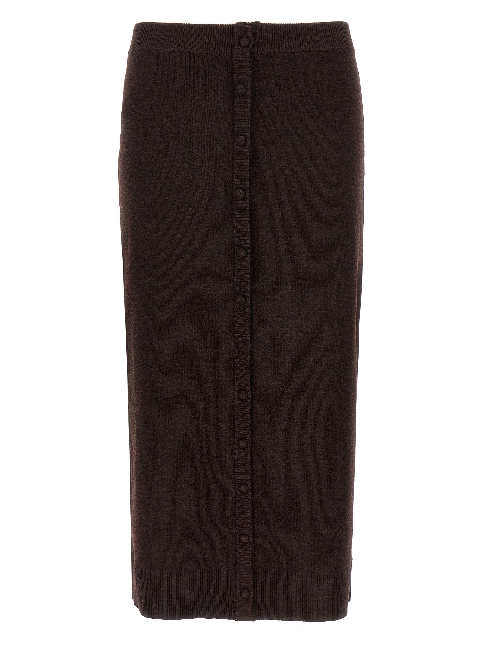 VICTORIA BECKHAM - VICTORIA BECKHAM - ’bottoni’ midi skirt - Women’s Bottoms