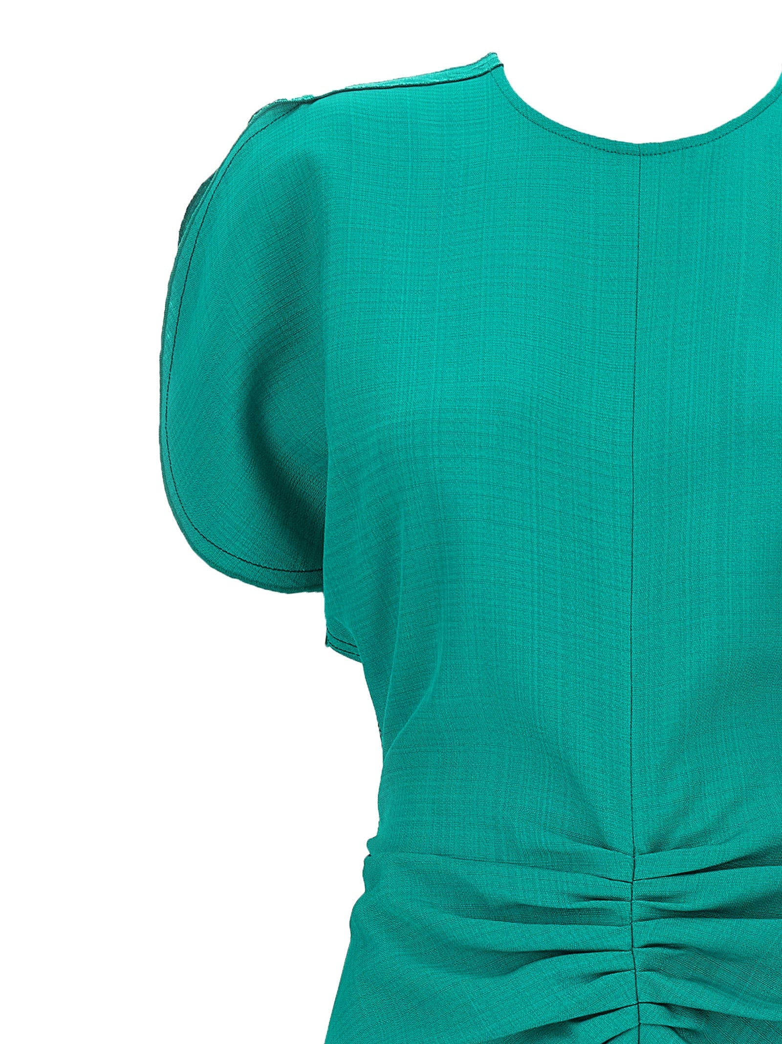 VICTORIA BECKHAM - VICTORIA BECKHAM - ’Gathered Waist Midi’ dress - Women’s Clothing