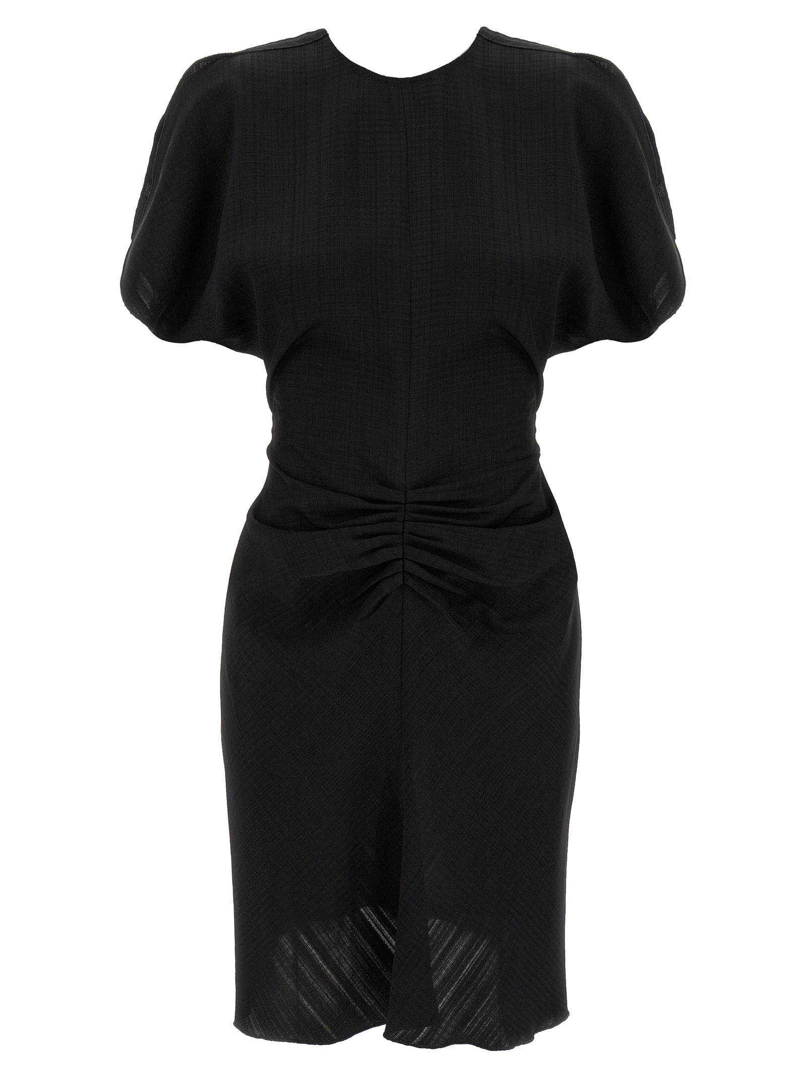VICTORIA BECKHAM - VICTORIA BECKHAM - ’Gathered Waist Mini’ dress - Women’s Clothing