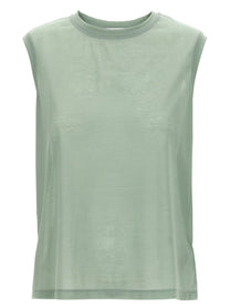 VICTORIA BECKHAM - VICTORIA BECKHAM - Logo embroidery top - Women’s Tops