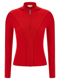 VICTORIA BECKHAM - VICTORIA BECKHAM - Hooded cardigan - Women’s Knitwear