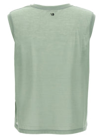 VICTORIA BECKHAM - VICTORIA BECKHAM - Logo embroidery top - Women’s Tops