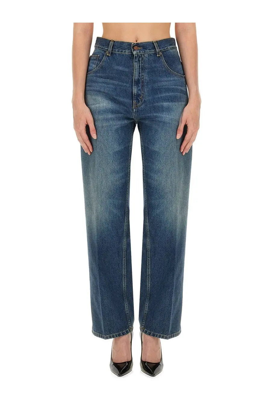 Victoria Beckham Women's Boyfriend Jeans Blue