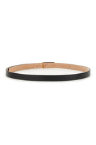 Victoria Beckham Women's Leather Dorian Belt Black, view 3