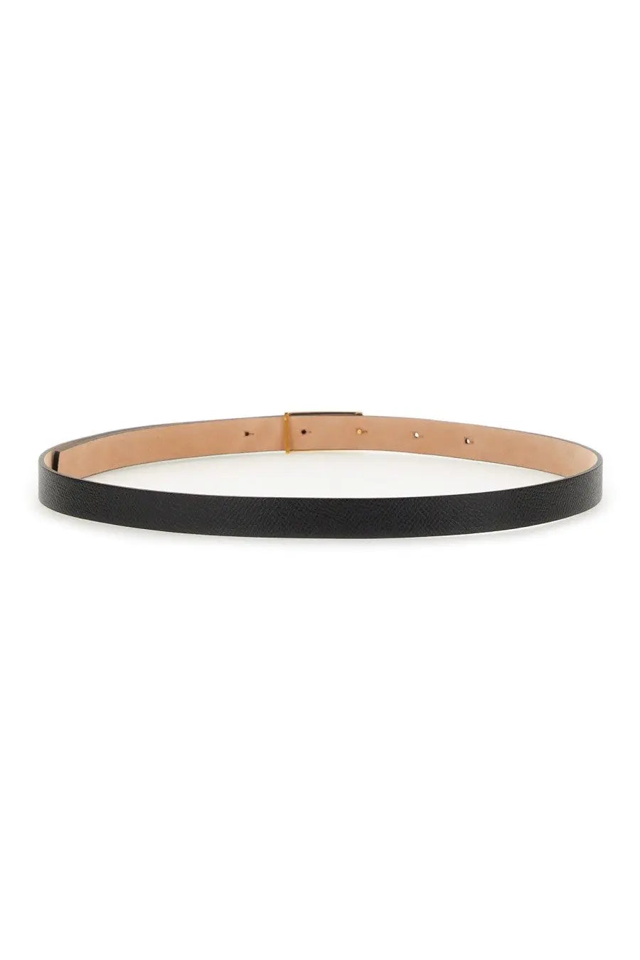 Victoria Beckham Women's Leather Dorian Belt Black, view 3
