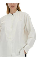 Victoria Beckham Women's Cotton Shirt White, view 4