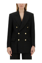 Victoria Beckham Women's Double Breasted Jacket Black