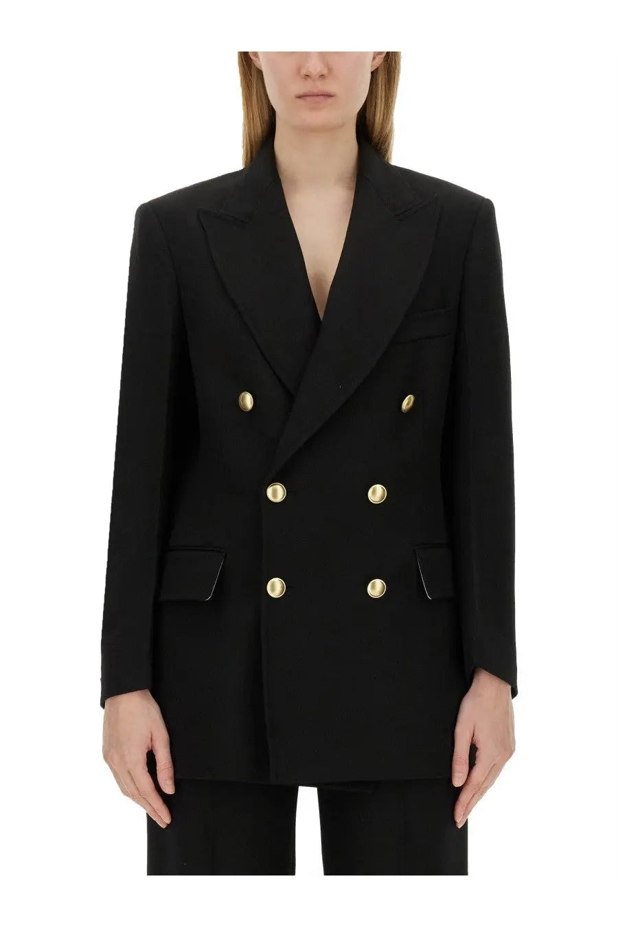 Victoria Beckham Women's Double Breasted Jacket Black