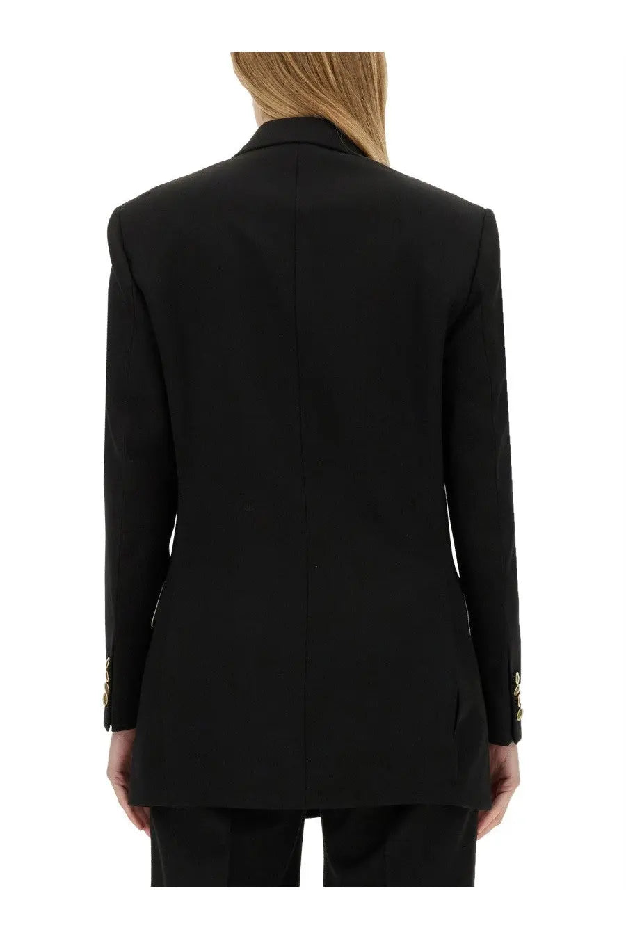 Victoria Beckham Women's Double Breasted Jacket Black, view 3