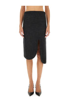 Victoria Beckham Women's Padded Skirt Grey