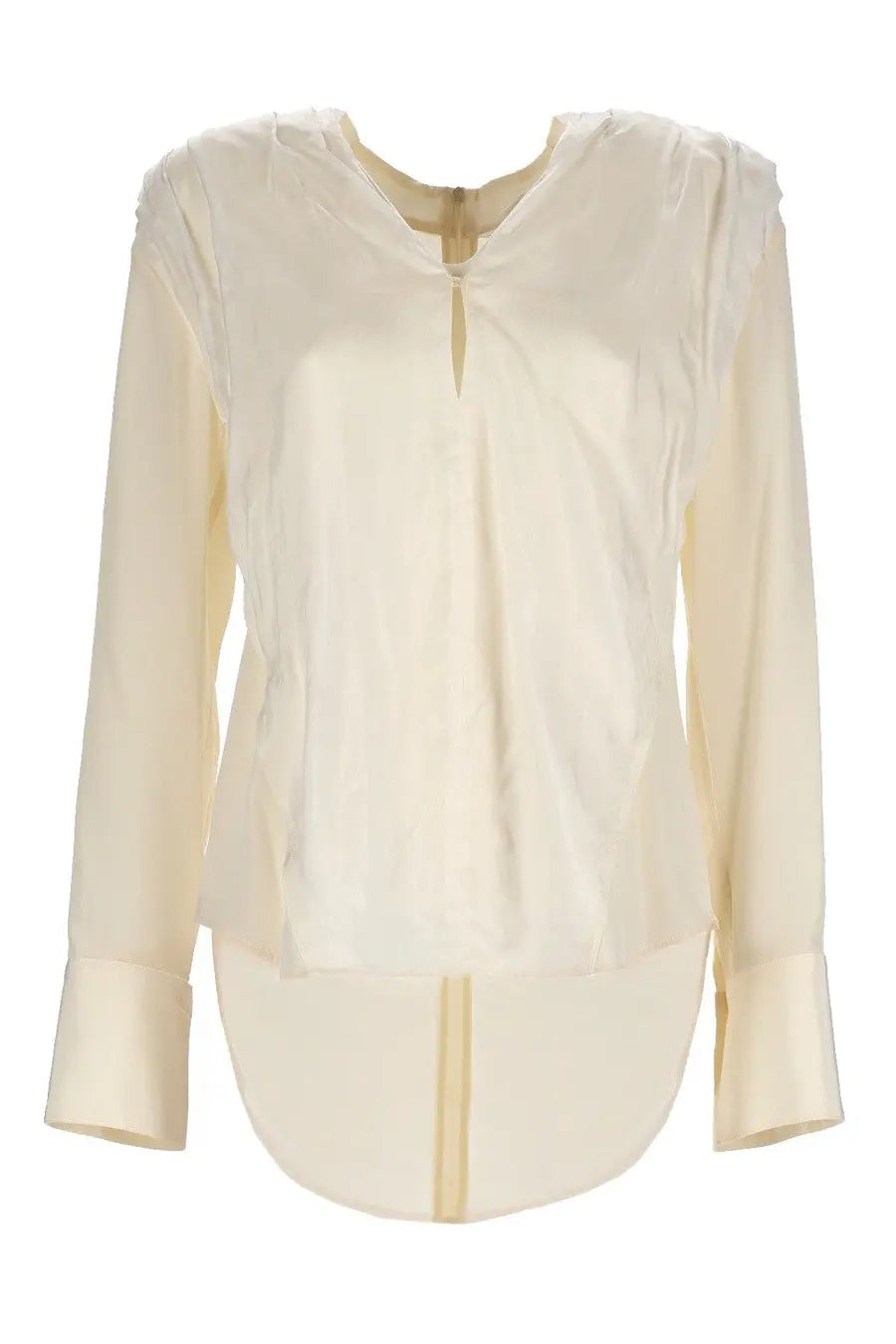 Victoria Beckham Women's Silk Top White