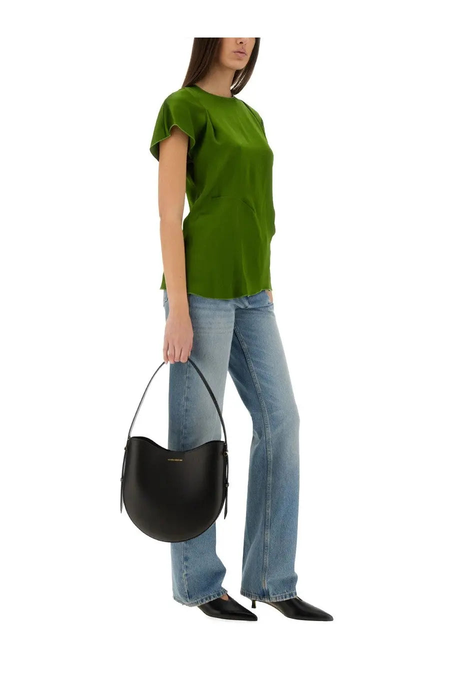 Victoria Beckham Women's Tops Green, view 2