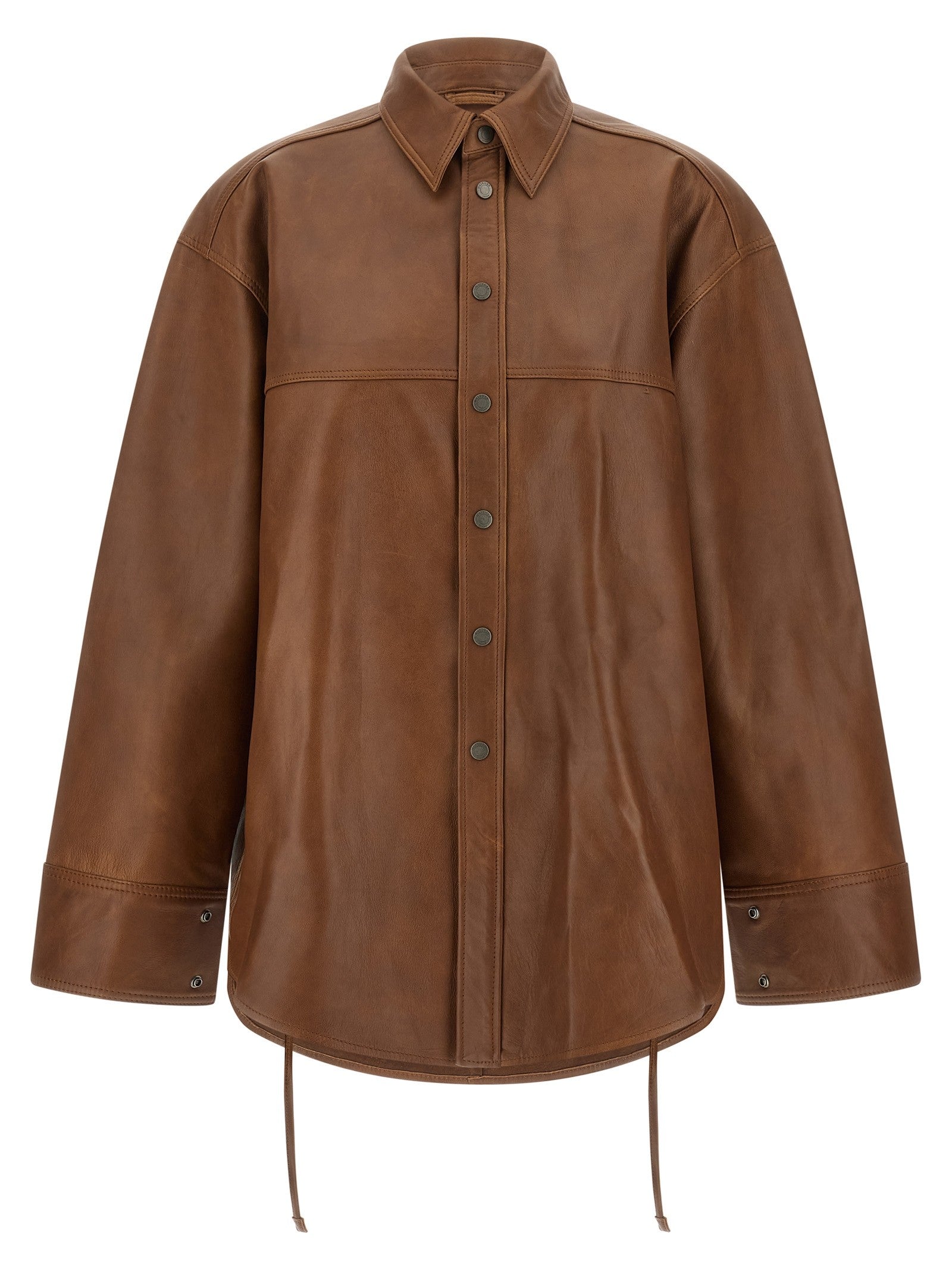 Haikure Victoria Shirt Brown