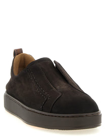 Santoni Victory Sneakers Brown