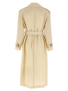 Max Mara Studio Vieste Trench Coat Beige, view 2