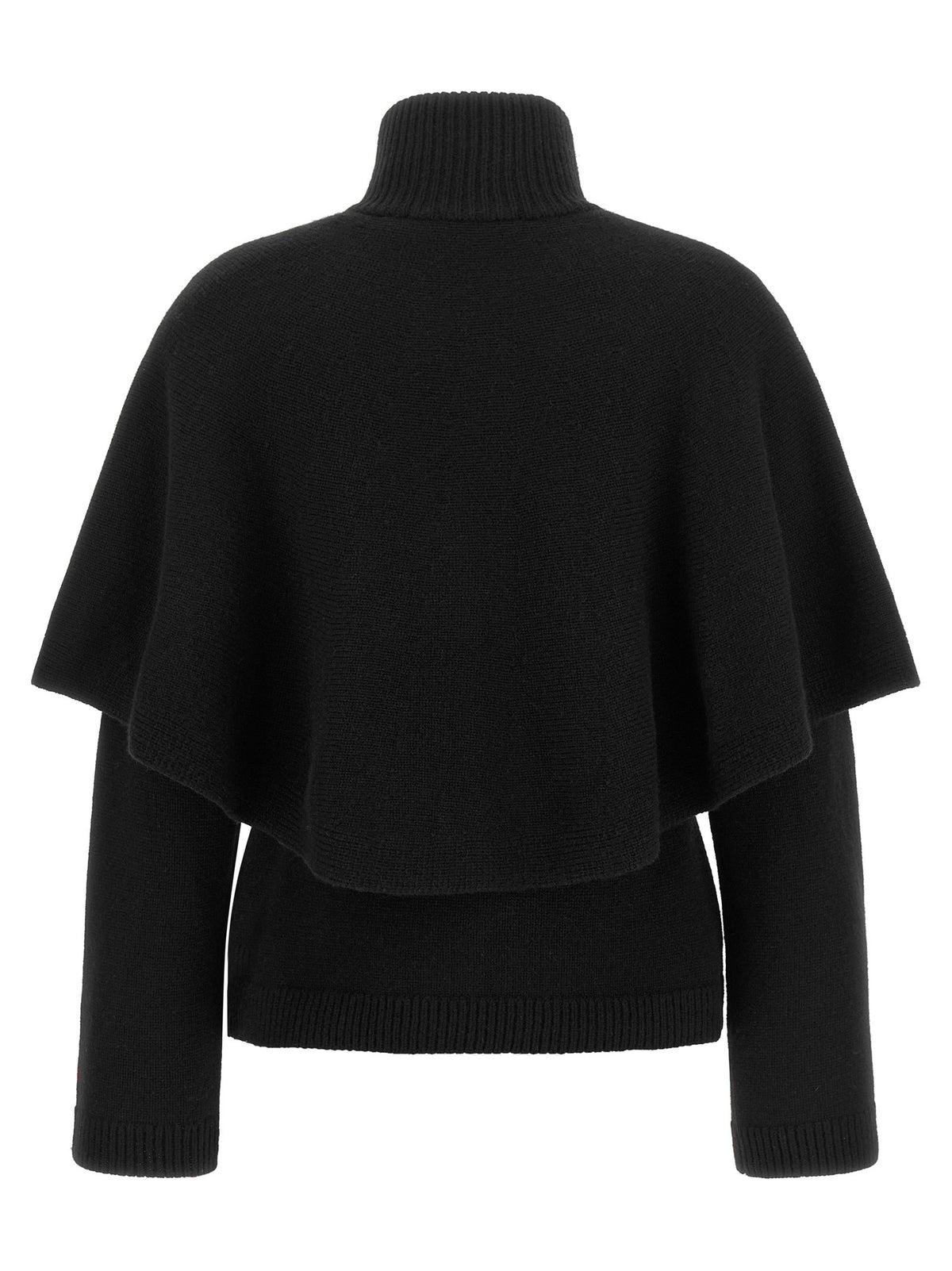 Vince Black Cape Cardigan Black, view 2