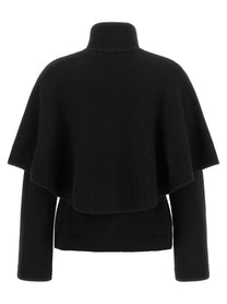 Vince Black Cape Cardigan Black, view 2