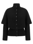 Vince Black Cape Cardigan Black