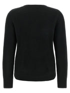 Vince Black Cashmere Crew Neck Sweater Black, view 2