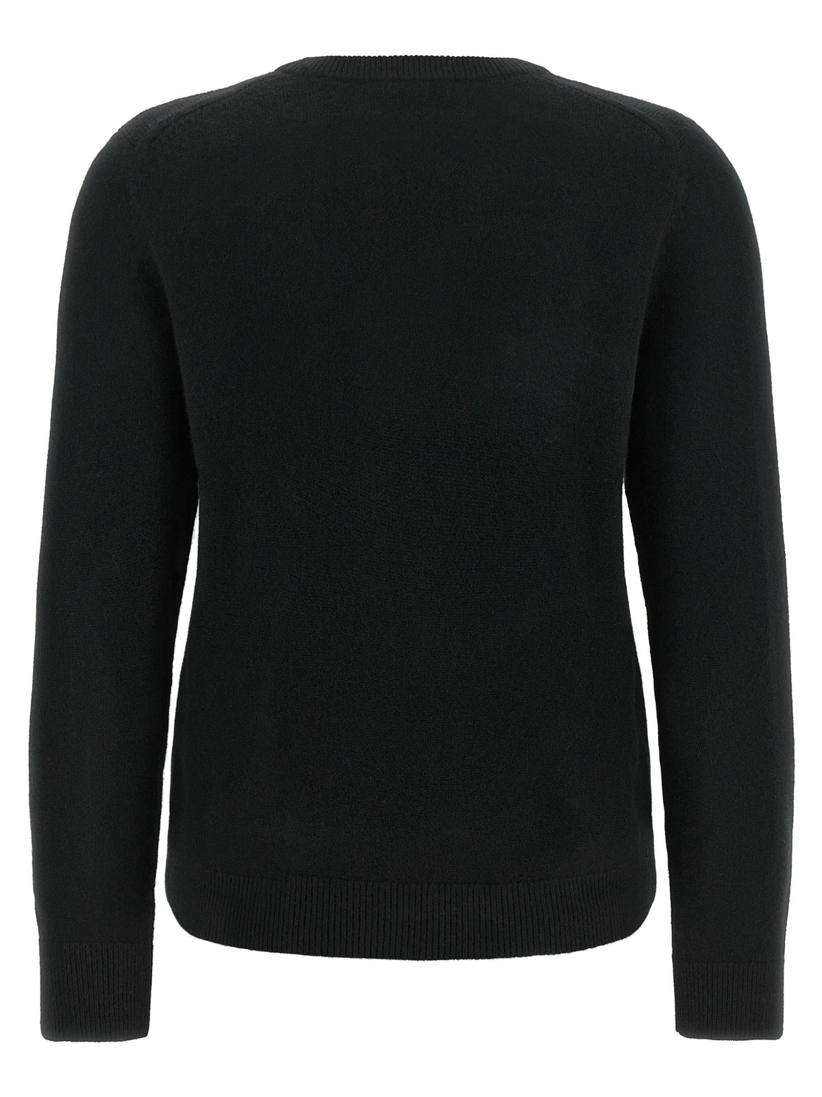 Vince Black Cashmere Crew Neck Sweater Black, view 2