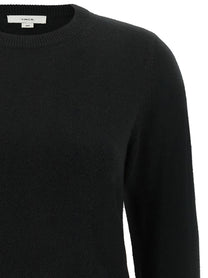 Vince Black Cashmere Crew Neck Sweater Black, view 3