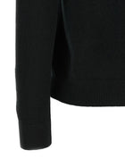 Vince Black Cashmere Crew Neck Sweater Black, view 4