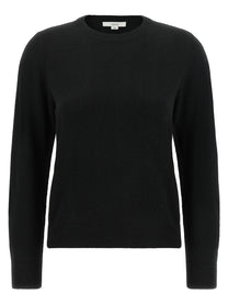 Vince Black Cashmere Crew Neck Sweater Black