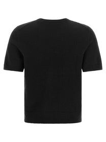 Vince Black Wool and Cashmere Sweater Black, view 2