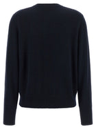Vince Blue Cashmere Neck Sweater Blue, view 2