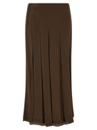 Vince Brown Bias Skirt Brown