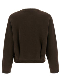 Vince Brown Flap Pockets Cardigan Brown, view 2