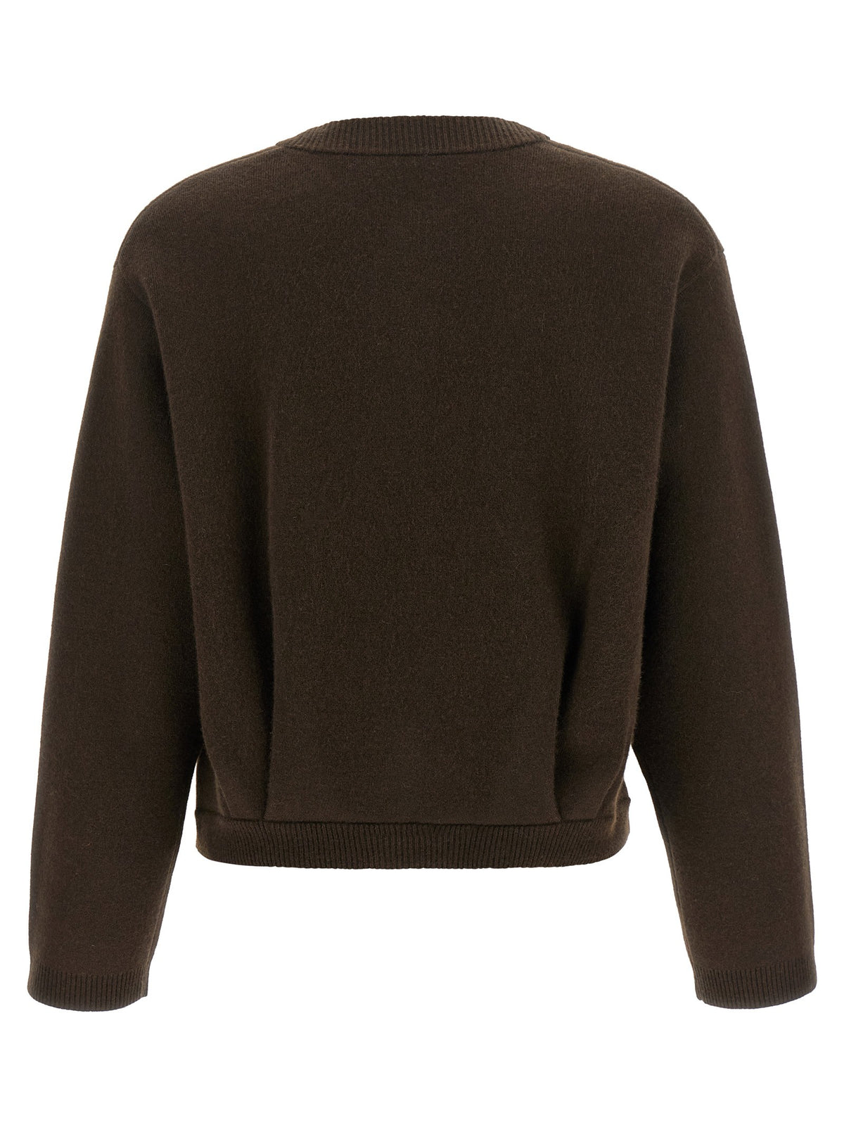 Vince Brown Flap Pockets Cardigan Brown, view 2