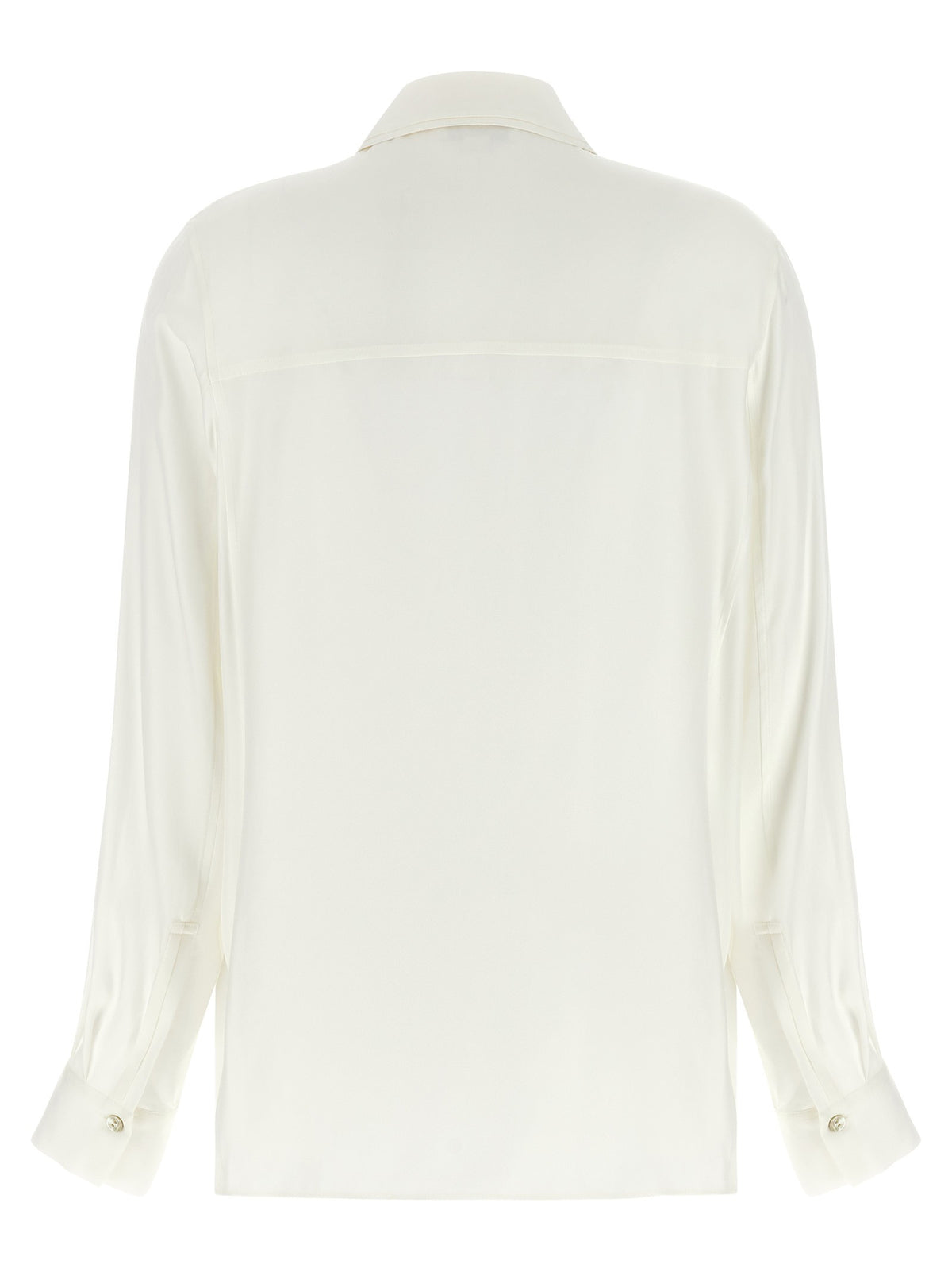 Vince Double White Collar Shirt White, view 2