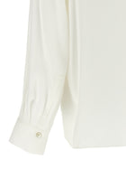 Vince Double White Collar Shirt White, view 4