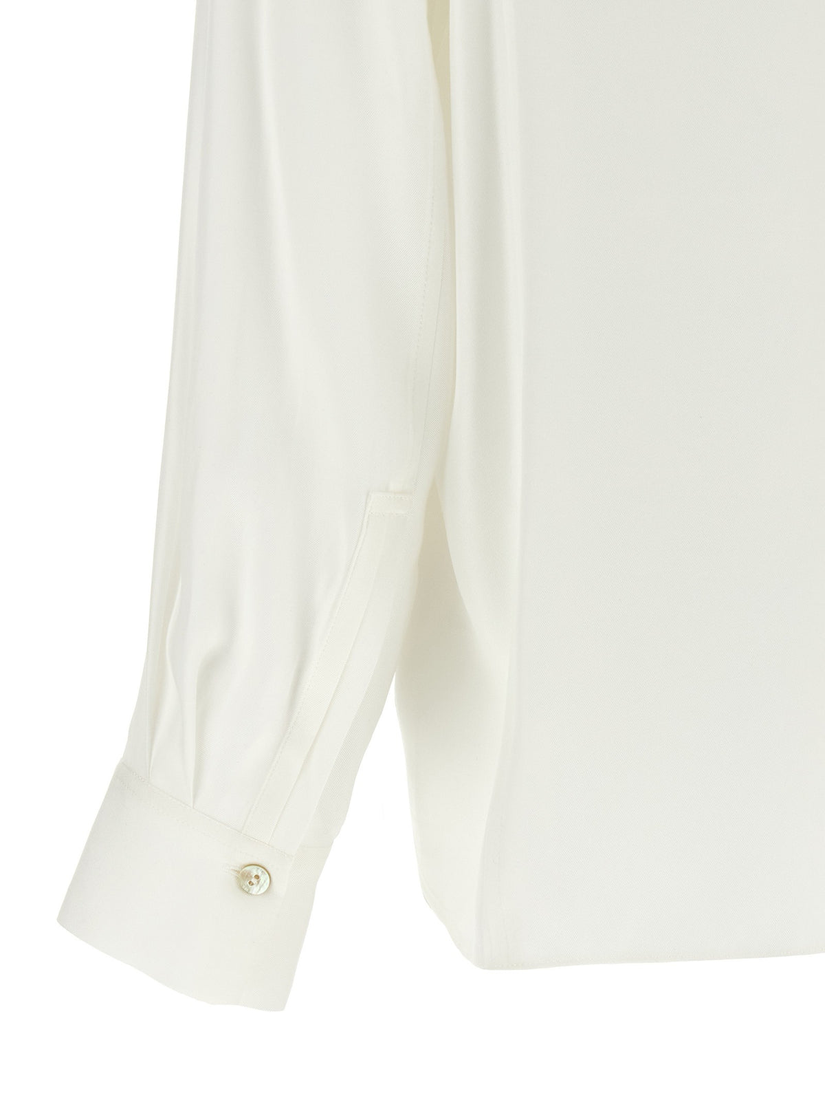Vince Double White Collar Shirt White, view 4