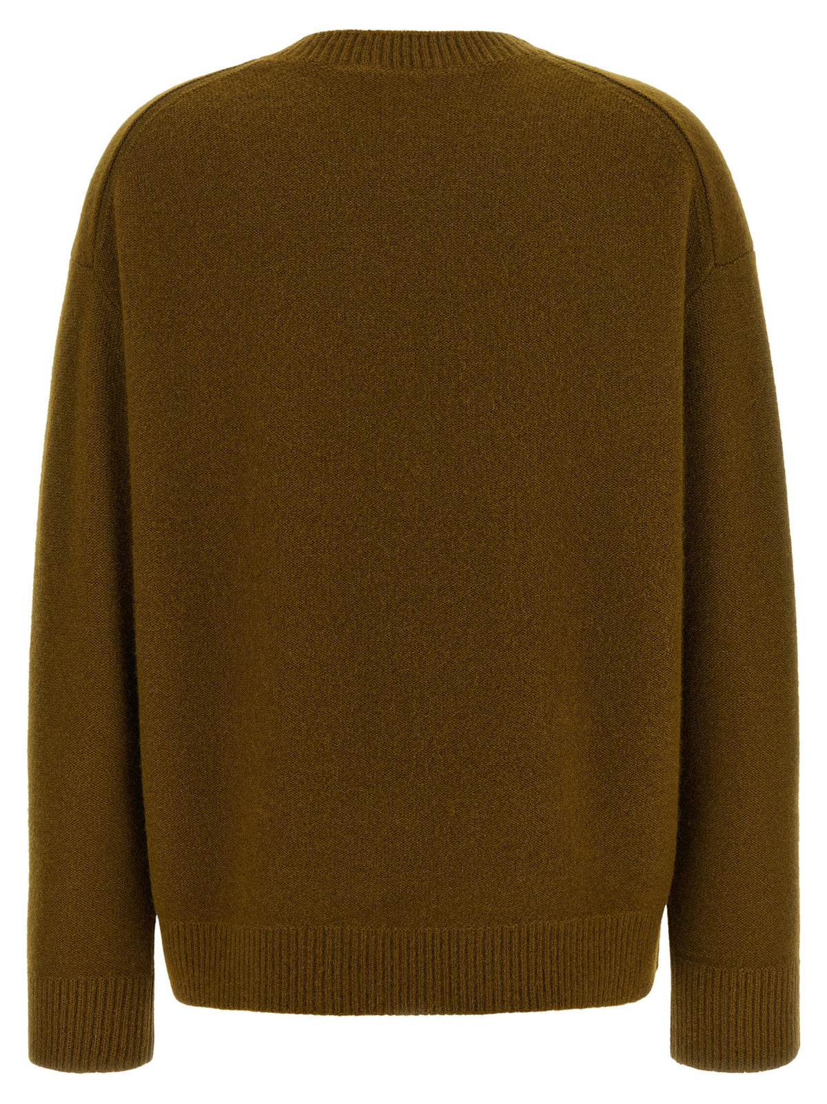 Vince Green Round Neck Cashmere Sweater Green, view 2