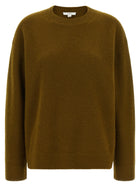 Vince Green Round Neck Cashmere Sweater Green