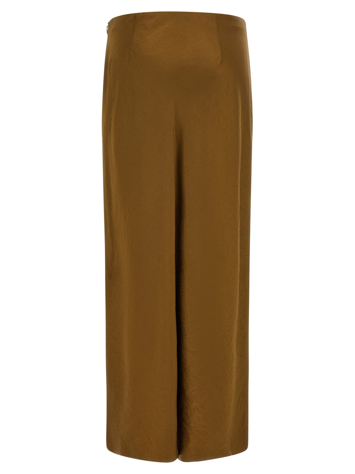 Vince Green Satin Pencil Skirt Green, view 2