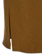 Vince Green Satin Pencil Skirt Green, view 5