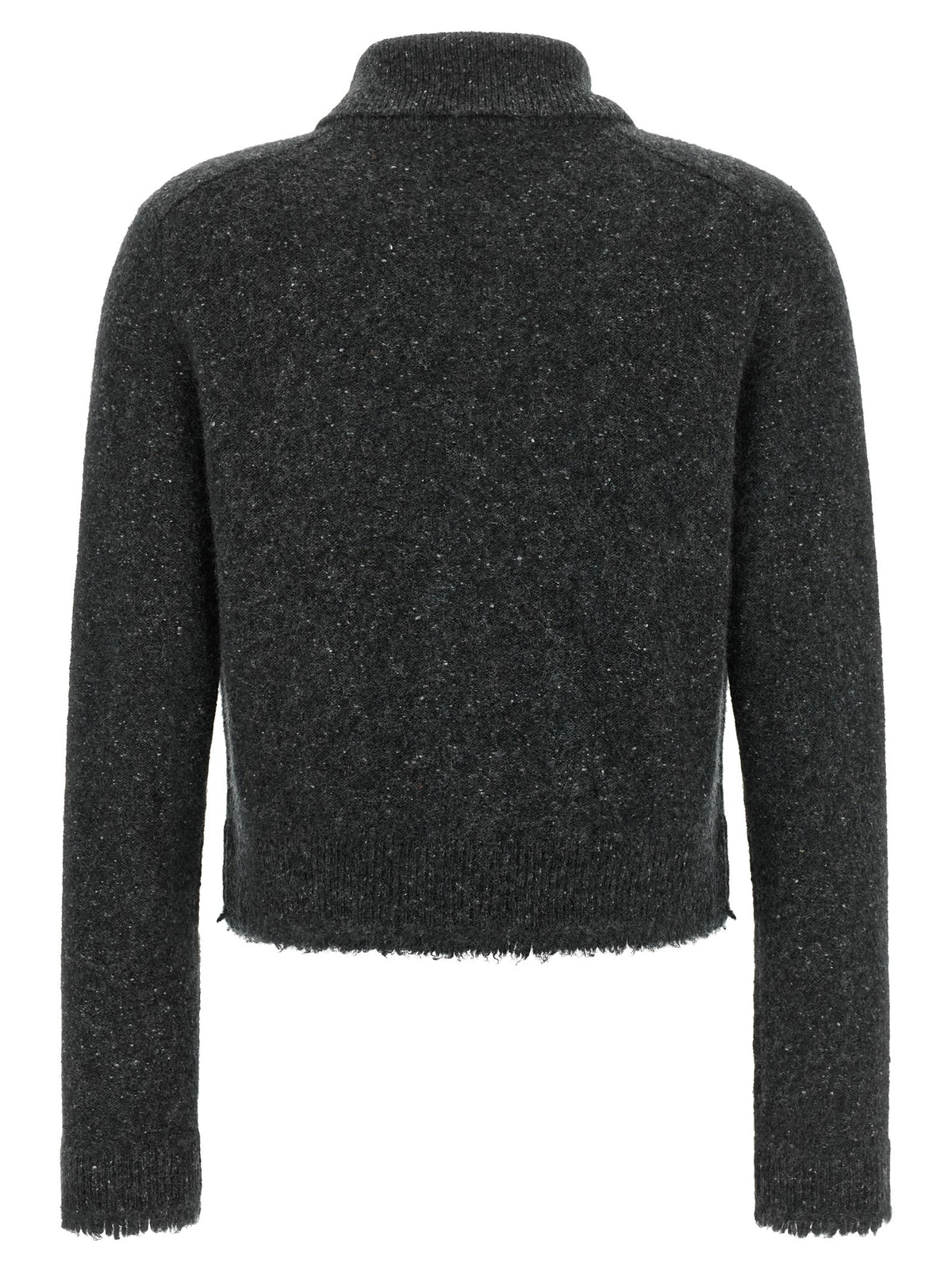Vince Grey Donegal Finish Cardigan Grey, view 2