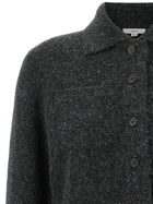 Vince Grey Donegal Finish Cardigan Grey, view 3
