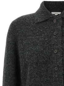Vince Grey Donegal Finish Cardigan Grey, view 3