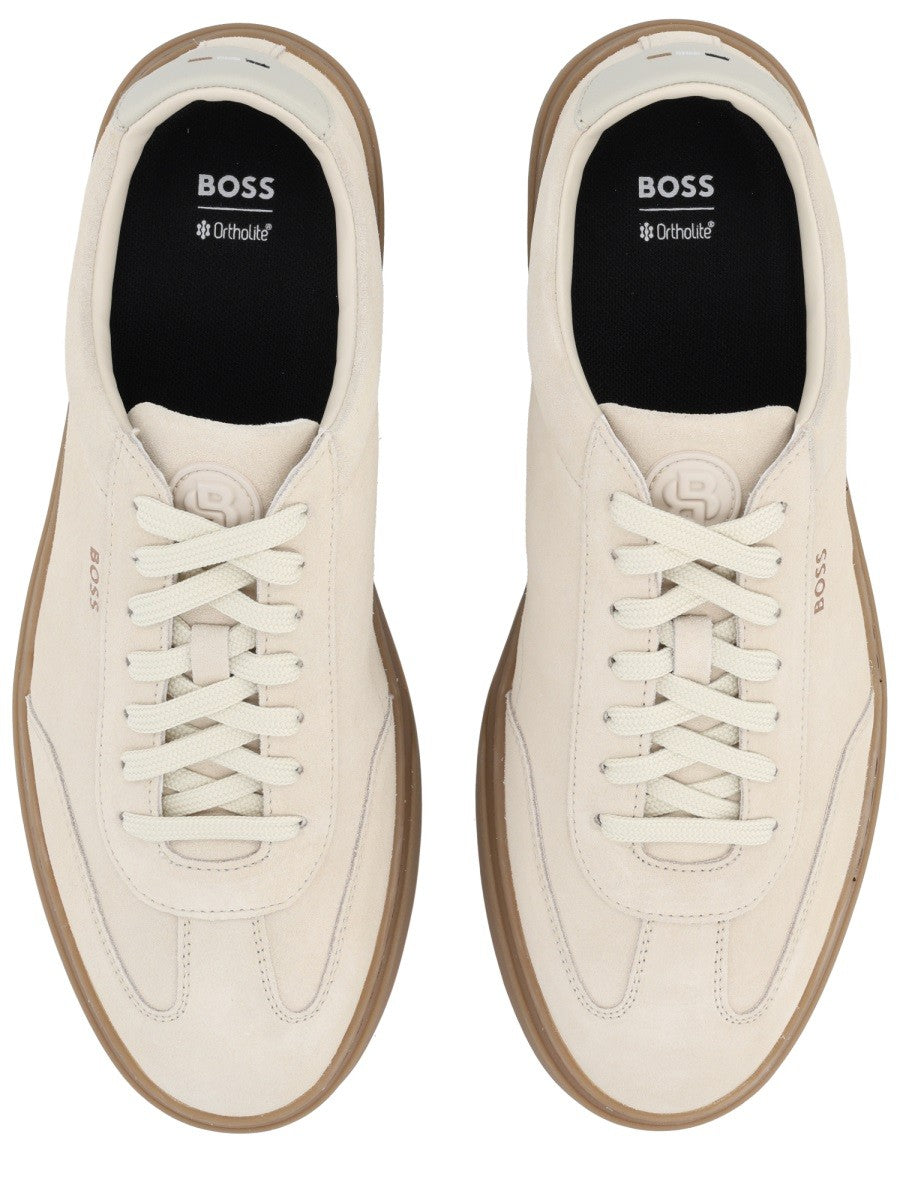 Boss Men's Vinston Sneaker Beige