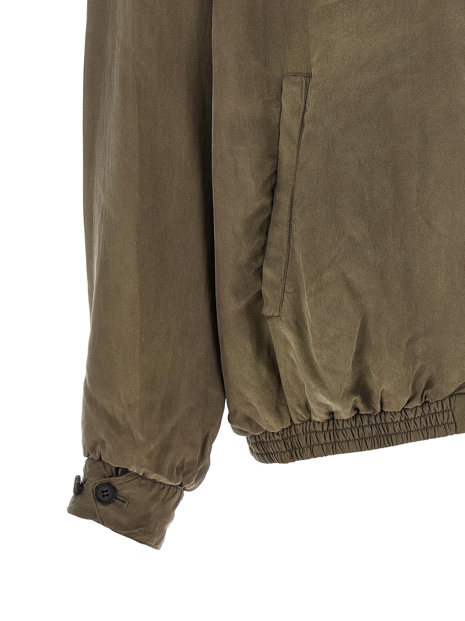 Ssstein Vintage Bomber Jacket Brown