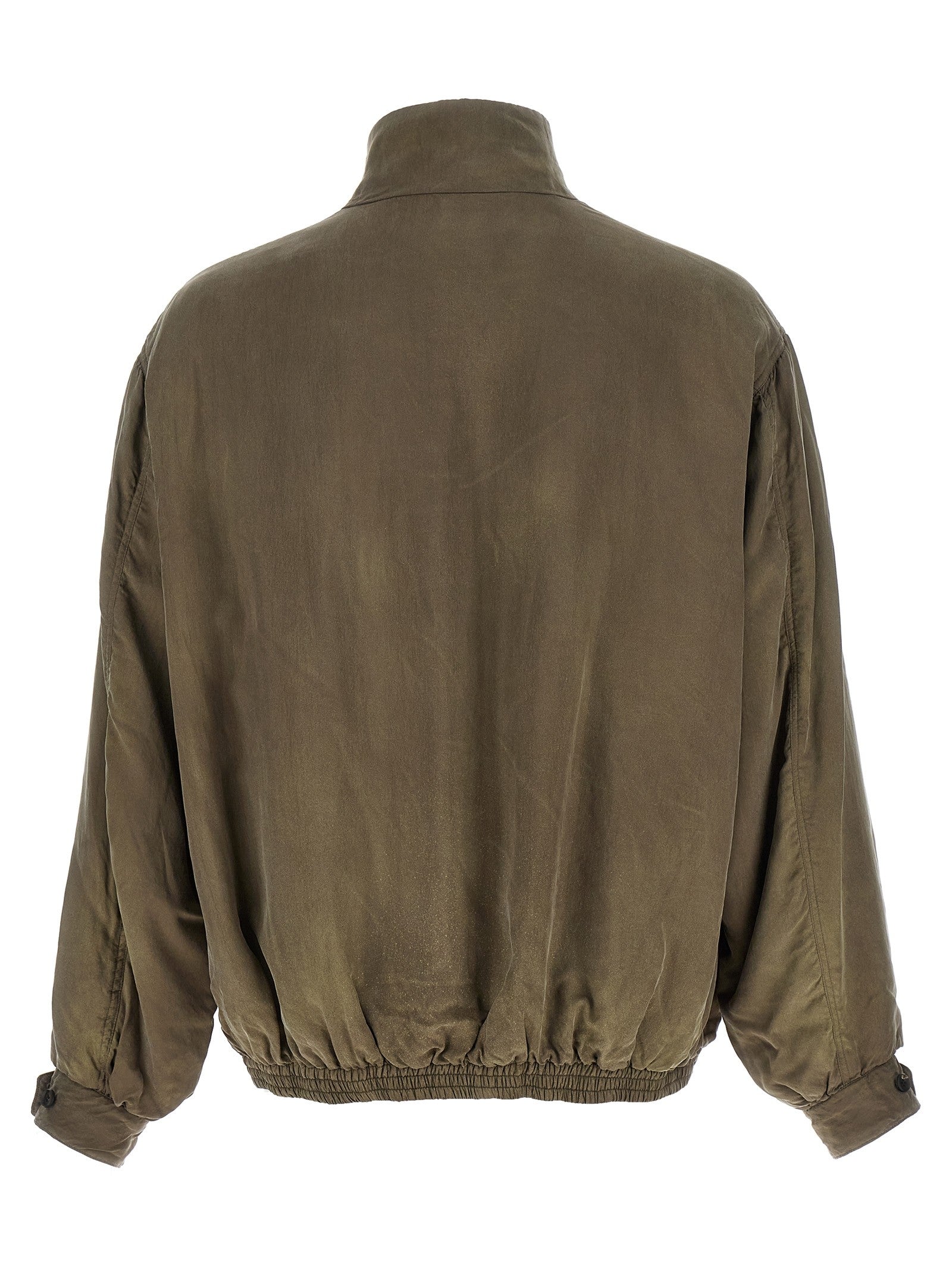 Ssstein Vintage Bomber Jacket Brown