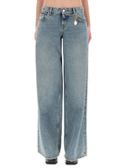 Stella McCartney Women's Vintage Délavé Jeans Blue, view 5